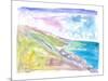 Spectacular Big Sur Coastline View-M. Bleichner-Mounted Art Print