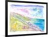 Spectacular Big Sur Coastline View-M. Bleichner-Framed Art Print