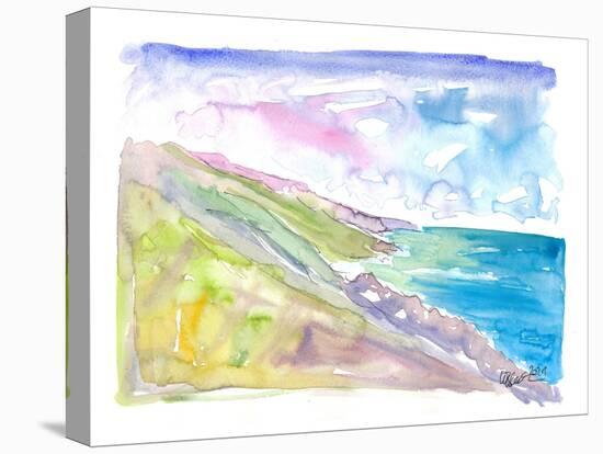 Spectacular Big Sur Coastline View-M. Bleichner-Stretched Canvas