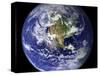 Spectacular Detailed True-Color Image of the Earth Showing the Western Hemisphere-Stocktrek Images-Stretched Canvas