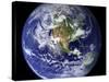 Spectacular Detailed True-Color Image of the Earth Showing the Western Hemisphere-Stocktrek Images-Stretched Canvas