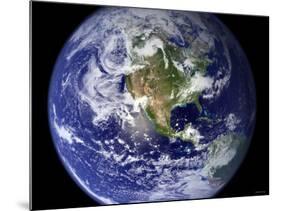 Spectacular Detailed True-Color Image of the Earth Showing the Western Hemisphere-Stocktrek Images-Mounted Photographic Print