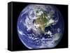 Spectacular Detailed True-Color Image of the Earth Showing the Western Hemisphere-Stocktrek Images-Framed Stretched Canvas