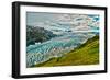 Spectacular Exit Glacier, Kenai Fjords National Park, Seward, Alaska-Mark A Johnson-Framed Photographic Print