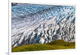 Spectacular Exit Glacier, Kenai Fjords National Park, Seward, Alaska-Mark A Johnson-Framed Photographic Print