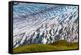 Spectacular Exit Glacier, Kenai Fjords National Park, Seward, Alaska-Mark A Johnson-Framed Stretched Canvas