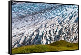Spectacular Exit Glacier, Kenai Fjords National Park, Seward, Alaska-Mark A Johnson-Framed Stretched Canvas
