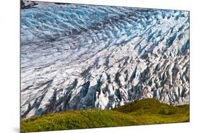 Spectacular Exit Glacier, Kenai Fjords National Park, Seward, Alaska-Mark A Johnson-Mounted Photographic Print