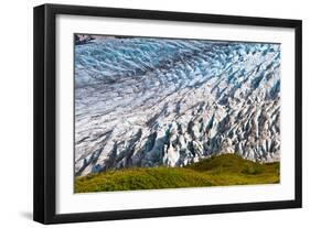 Spectacular Exit Glacier, Kenai Fjords National Park, Seward, Alaska-Mark A Johnson-Framed Photographic Print