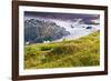 Spectacular Exit Glacier, Kenai Fjords National Park, Seward, Alaska-Mark A Johnson-Framed Photographic Print