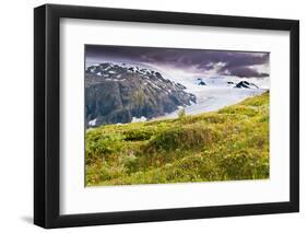 Spectacular Exit Glacier, Kenai Fjords National Park, Seward, Alaska-Mark A Johnson-Framed Photographic Print