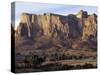 Spectacular Gheralta Mountains of Northern Ethiopia Dwarf Tigray Homesteads on Hawzien Plain-Nigel Pavitt-Stretched Canvas