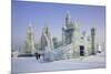 Spectacular Ice Sculptures, Harbin Ice and Snow Festival in Harbin, Heilongjiang Province, China-Gavin Hellier-Mounted Photographic Print