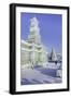 Spectacular Ice Sculptures, Harbin Ice and Snow Festival in Harbin, Heilongjiang Province, China-Gavin Hellier-Framed Photographic Print