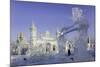 Spectacular Ice Sculptures, Harbin Ice and Snow Festival in Harbin, Heilongjiang Province, China-Gavin Hellier-Mounted Photographic Print