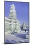 Spectacular Ice Sculptures, Harbin Ice and Snow Festival in Harbin, Heilongjiang Province, China-Gavin Hellier-Mounted Photographic Print