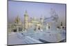 Spectacular Ice Sculptures, Harbin Ice and Snow Festival in Harbin, Heilongjiang Province, China-Gavin Hellier-Mounted Photographic Print