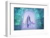 Spectacular Illuminated Ice Sculptures-Gavin Hellier-Framed Photographic Print