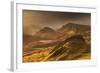 Spectacular Light over the Trotternish Range from the Quiraing in the Isle of Skye, Scotland-Adam Burton-Framed Photographic Print