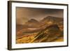 Spectacular Light over the Trotternish Range from the Quiraing in the Isle of Skye, Scotland-Adam Burton-Framed Photographic Print