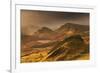 Spectacular Light over the Trotternish Range from the Quiraing in the Isle of Skye, Scotland-Adam Burton-Framed Photographic Print