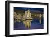 Spectacular Mono Lake in the shadow of the Eastern Sierras.-Jerry Ginsberg-Framed Photographic Print