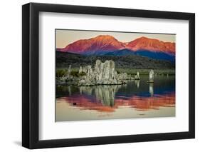 Spectacular Mono Lake in the shadow of the Eastern Sierras.-Jerry Ginsberg-Framed Photographic Print