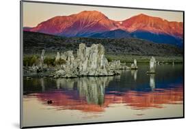Spectacular Mono Lake in the shadow of the Eastern Sierras.-Jerry Ginsberg-Mounted Photographic Print