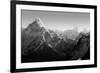 Spectacular Mountain Scenery on the Mount Everest Base Camp Trek through the Himalaya, Nepal in Stu-THPStock-Framed Photographic Print