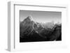 Spectacular Mountain Scenery on the Mount Everest Base Camp Trek through the Himalaya, Nepal in Stu-THPStock-Framed Photographic Print