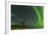 Spectacular Northern Lights over Mount Kirkjufell in Iceland-null-Framed Photographic Print