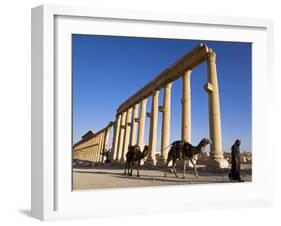 Spectacular Ruined City of Palmyra, Syria-Julian Love-Framed Photographic Print