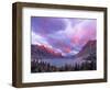 Spectacular Sunrise over Wild Goose Island in Glacier National Park, Montana, USA-Chuck Haney-Framed Photographic Print