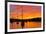 Spectacular Sunset, Falmouth Harbour, Cornwall, England, United Kingdom, Europe-Peter Groenendijk-Framed Photographic Print