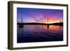 Spectacular Sunset, Falmouth Harbour, Cornwall, England, United Kingdom, Europe-Peter Groenendijk-Framed Photographic Print