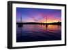 Spectacular Sunset, Falmouth Harbour, Cornwall, England, United Kingdom, Europe-Peter Groenendijk-Framed Photographic Print