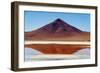 Spectacular view of Laguna Colorada, Reserva Eduardo Avaroa, Bolivian desert, Bolivia-Anthony Asael-Framed Photographic Print