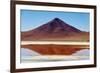 Spectacular view of Laguna Colorada, Reserva Eduardo Avaroa, Bolivian desert, Bolivia-Anthony Asael-Framed Photographic Print