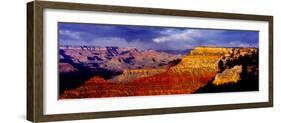 Spectators at the Grand Canyon, Grand Canyon, Grand Canyon National Park, Arizona, USA-null-Framed Photographic Print