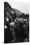 Spectators at the Minnesota- Iowa Game, Minneapolis, Minnesota, November 1960-Francis Miller-Stretched Canvas