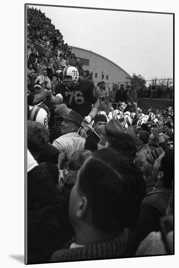 Spectators at the Minnesota- Iowa Game, Minneapolis, Minnesota, November 1960-Francis Miller-Mounted Photographic Print