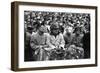 Spectators at the Minnesota- Iowa Game, Minneapolis, Minnesota, November 1960-Francis Miller-Framed Photographic Print