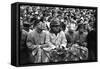 Spectators at the Minnesota- Iowa Game, Minneapolis, Minnesota, November 1960-Francis Miller-Framed Stretched Canvas