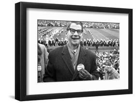 Spectators at the Minnesota- Iowa Game, Minneapolis, Minnesota, November 1960-Francis Miller-Framed Photographic Print