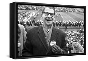 Spectators at the Minnesota- Iowa Game, Minneapolis, Minnesota, November 1960-Francis Miller-Framed Stretched Canvas