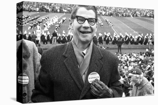 Spectators at the Minnesota- Iowa Game, Minneapolis, Minnesota, November 1960-Francis Miller-Stretched Canvas