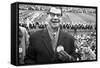 Spectators at the Minnesota- Iowa Game, Minneapolis, Minnesota, November 1960-Francis Miller-Framed Stretched Canvas