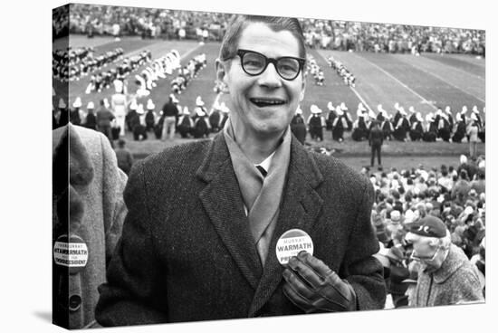 Spectators at the Minnesota- Iowa Game, Minneapolis, Minnesota, November 1960-Francis Miller-Stretched Canvas