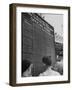 Spectators Checking the Official Score Board in the Golf Tournament-null-Framed Photographic Print