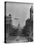 Spectators Enjoying the Celebrations, Capitol Building During Inauguration of Pres. Harry S. Truman-Ralph Morse-Stretched Canvas